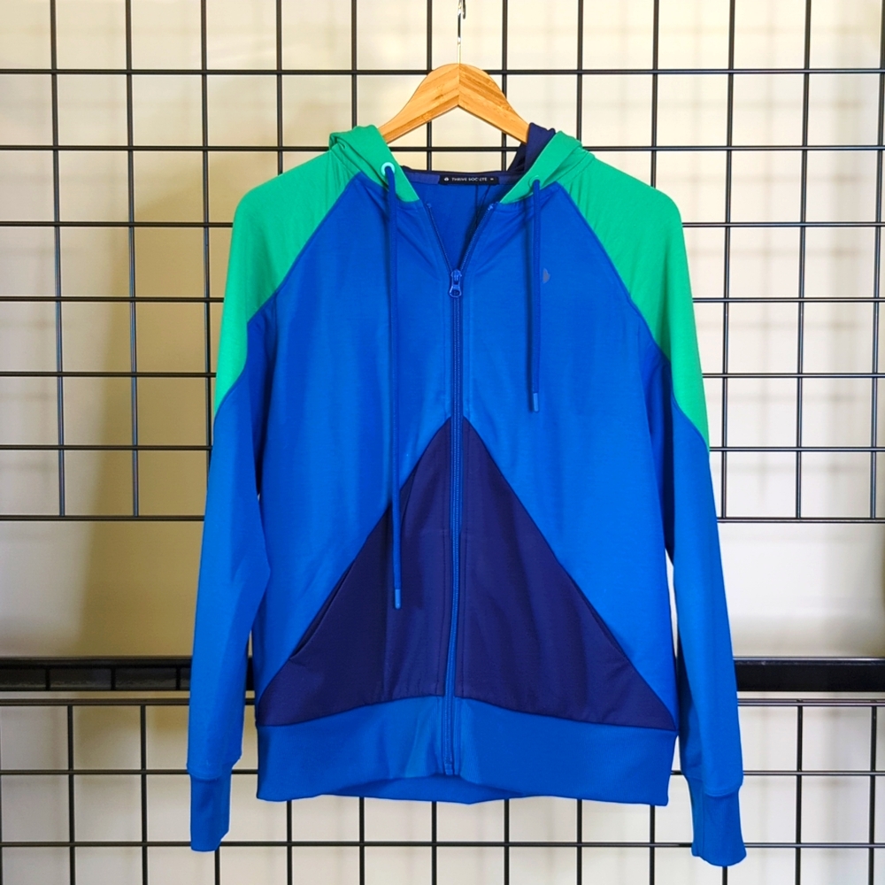 Thrive Societe Colorblock Hoodie